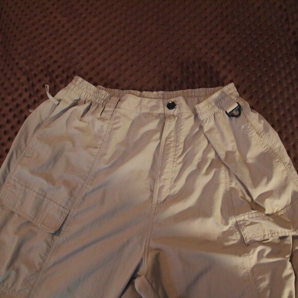 Pants, hiking light tan, converts to shorts. Size XL. Real Legends. Like new. - Picture 2 of 13